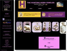 Tablet Screenshot of huntinghorn.com